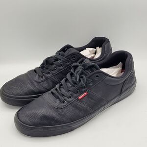 Levis low top sneakers black  Mens 12